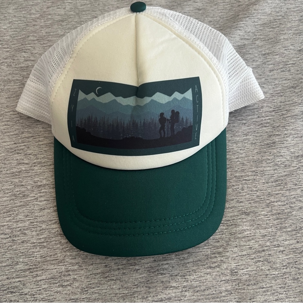 Hiking trucker hat